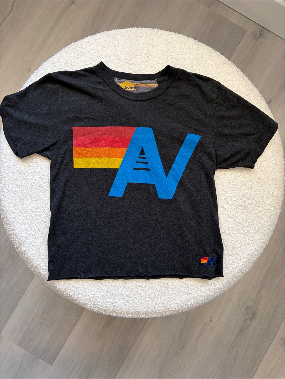 Aviator Nation Charcoal Gray T-shirt